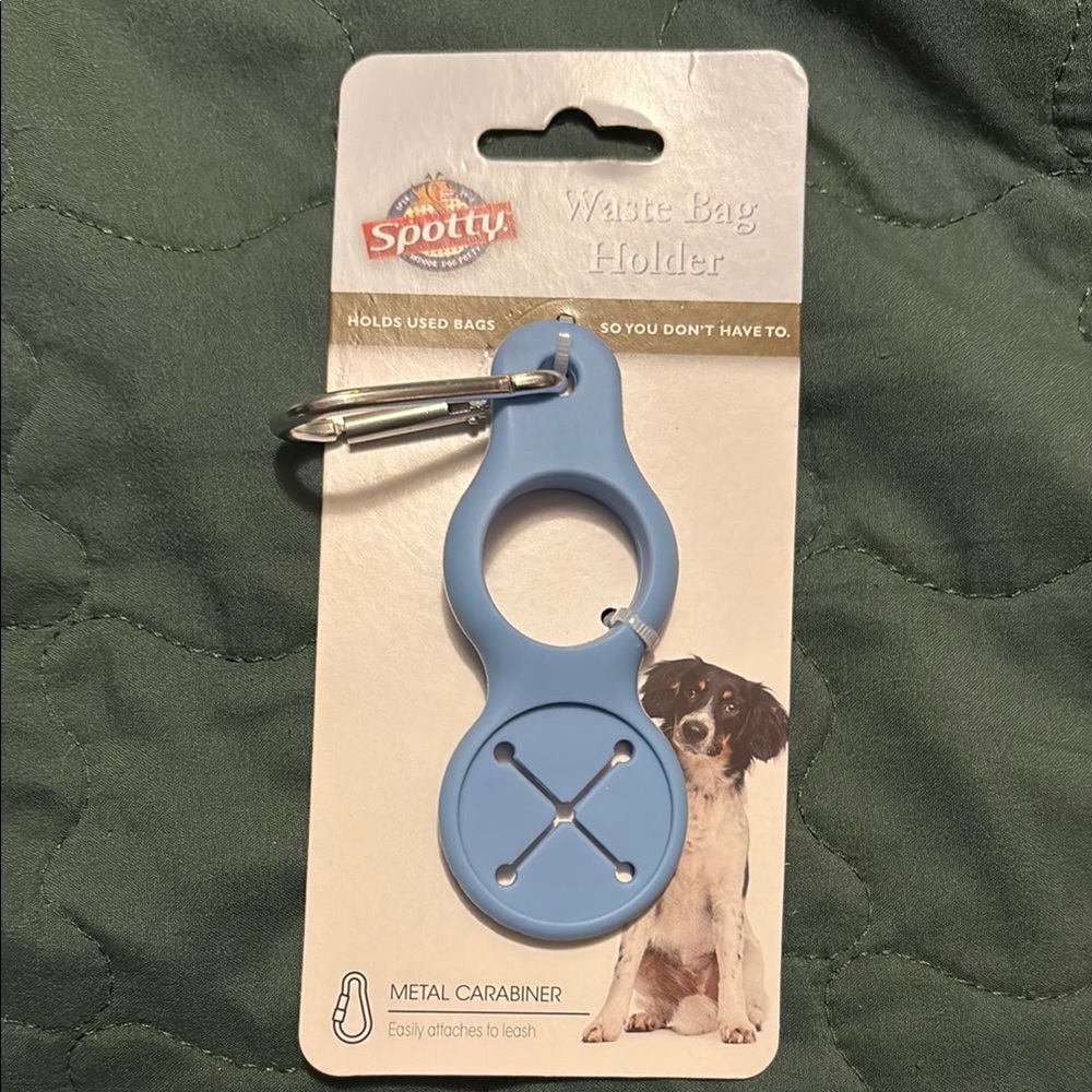 Spotty Waste Bag Holder with Carabiner